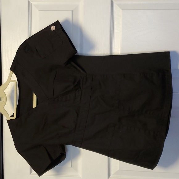 Pro silky soft scrub top xxs black - Picture 2 of 2